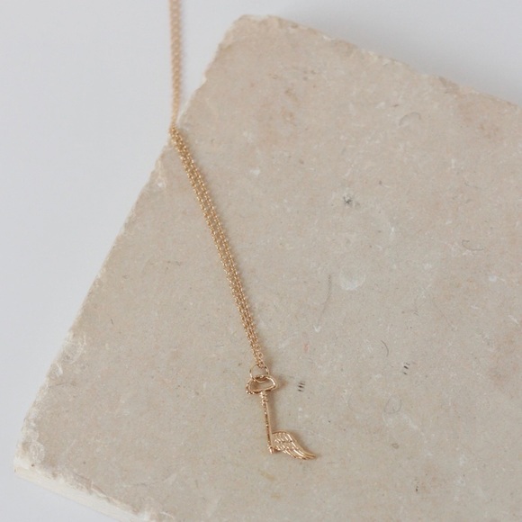 Sofia Zakia Jewelry Price Firm Sofia Zakia 4k Gold Angel Key